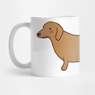 hotdog dog drawing Mug